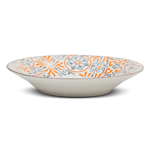 porcelain-soup-plate-maiolica-orange-20cm