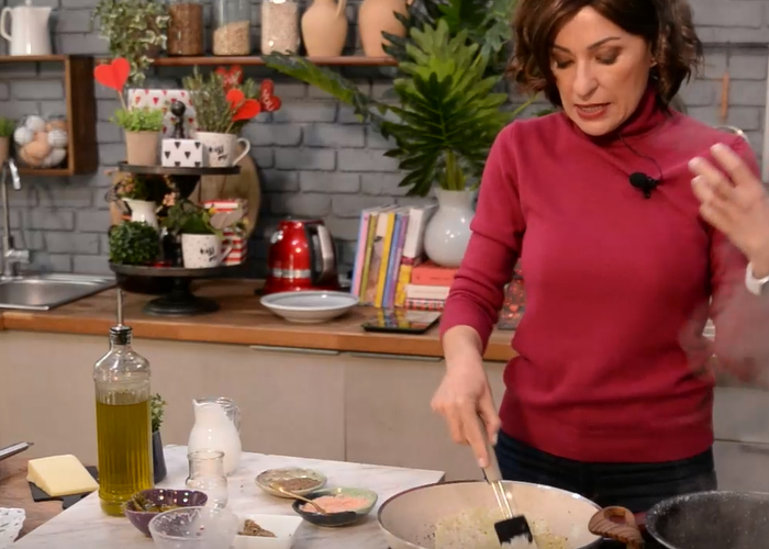 Πέννες Pesto αλά Ούζο από την Αθηνά Λοϊζίδου