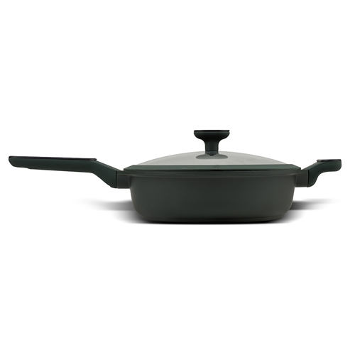 Cast Iron Frying Pan Non Stick Cast Iron Deep Pot With Lid - Temu