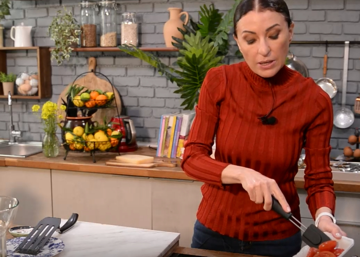 Φιλέτα τσιπούρας με ντοματίνια και κρούστα από την Αθηνά Λοϊζίδου