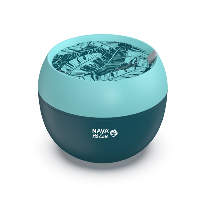round-plastic-lunch-box-we-care-petrol-blue-800ml