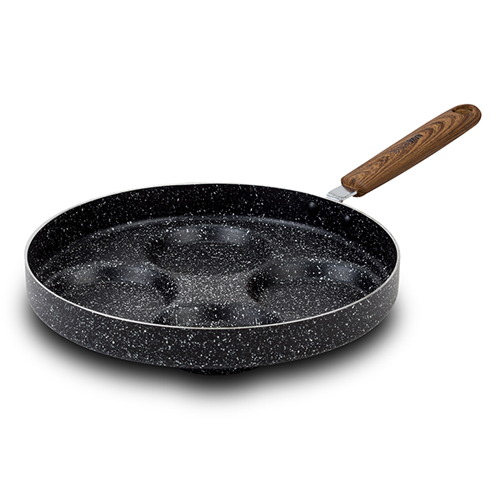 Pancake pan Nature 26cm by NAVA with nonstick stone coating