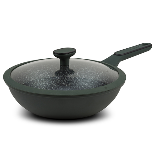 die-cast-aluminum-wok-pan-imperial-with-lid-and-nonstick-stone-coating-28cm
