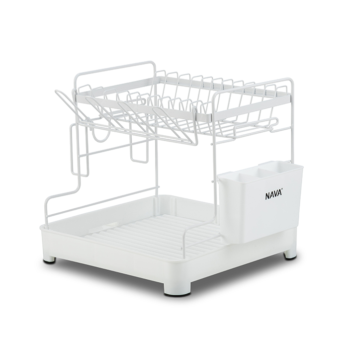 two-tier-metal-dish-drying-rack-with-powder-coating-total-white-36cm