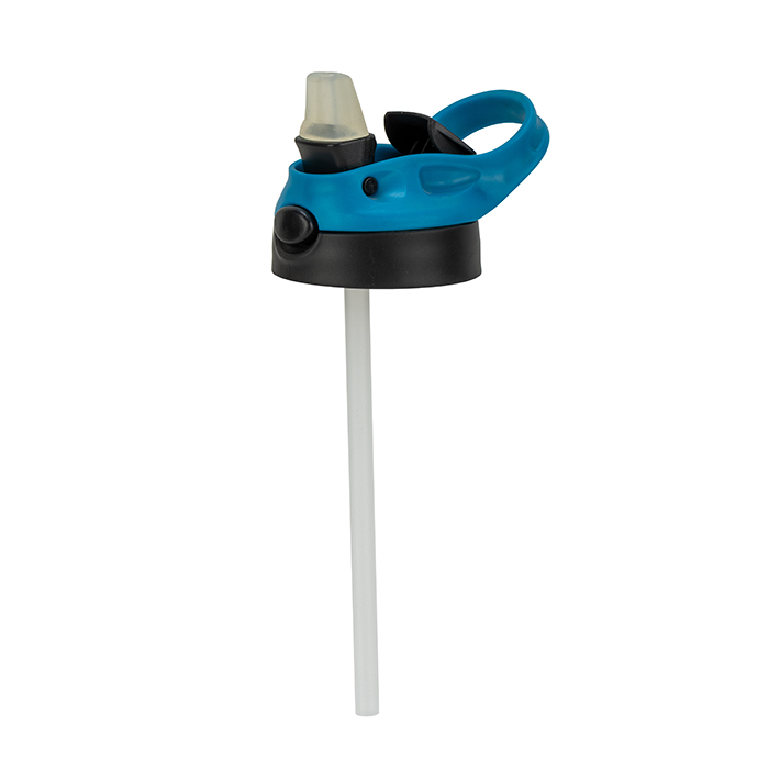 Ανταλλακτικό καπάκι με καλαμάκι "We Care" πετρόλ