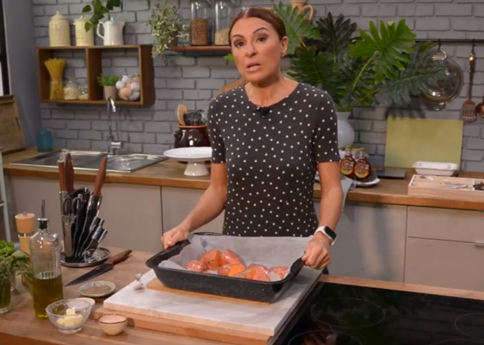 Γλυκοπατάτες με σιρόπι σφενδάμου από την Αθηνά Λοϊζίδου