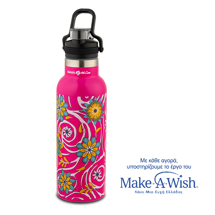 stainless-steel-vacuum-travel-bottle-with-pouring-lid-we-care-magenta-500ml