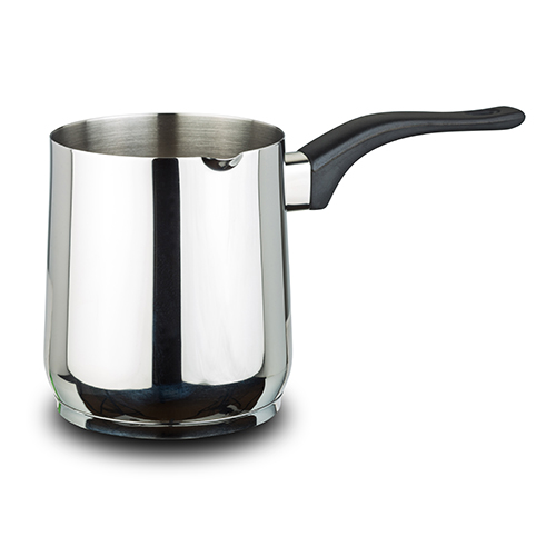 Milk Warmer Pot Turkish Coffee Pot 18/10 Tri-Ply Stainless Steel