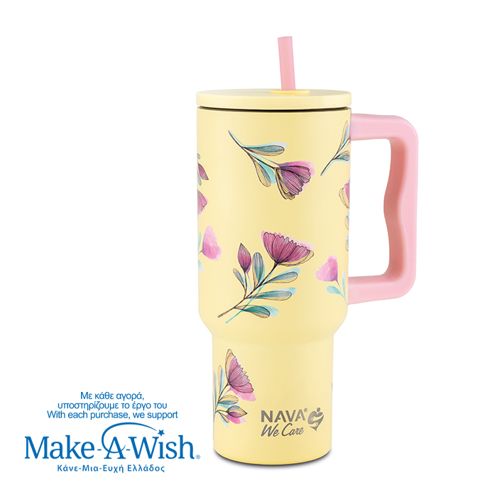 stainless-steel-thermos-tumbler-with-plastic-straw-we-care-cream-floral-900ml