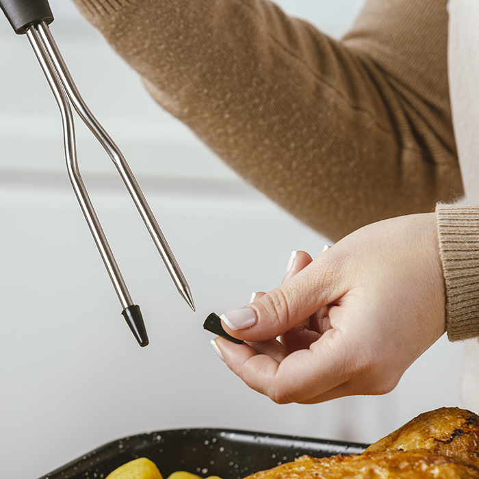 Digital Meat Thermometer/Fork