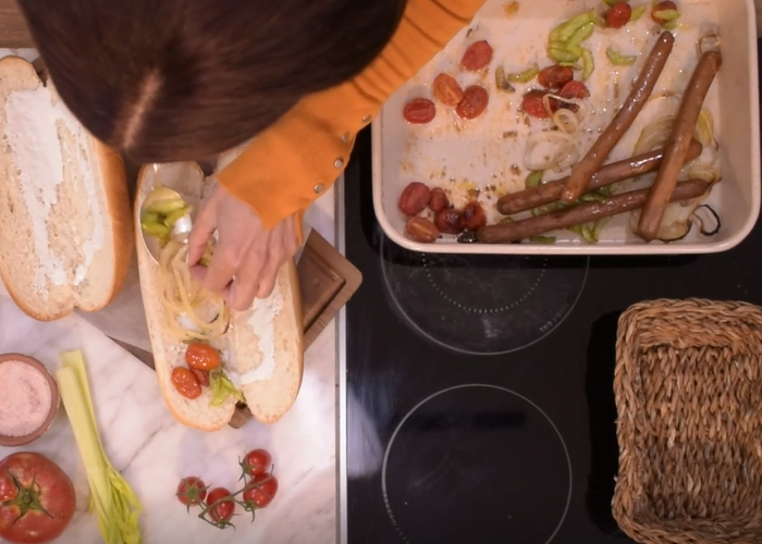 Vegan Hot Dogs στον φούρνο από την Αθηνά Λοϊζίδου 