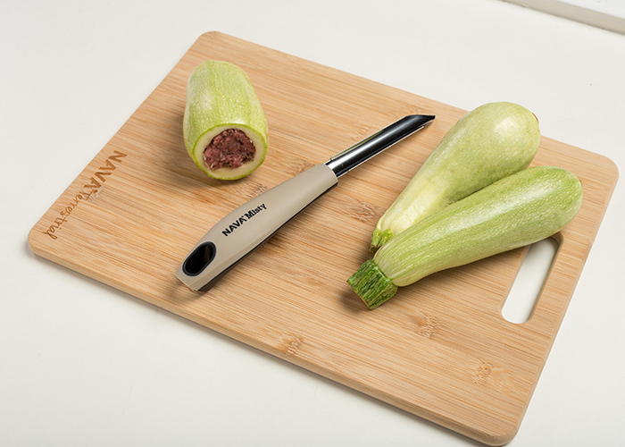 Stainless steel zucchini corer "Misty"