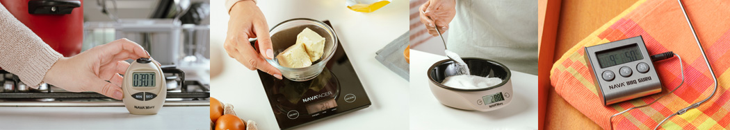 Ζυγαριές - Θερμόμετρα - Χρονόμετρα