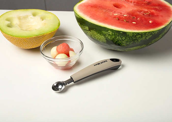 Stainless steel baller scoop for melon & fruits "Misty"