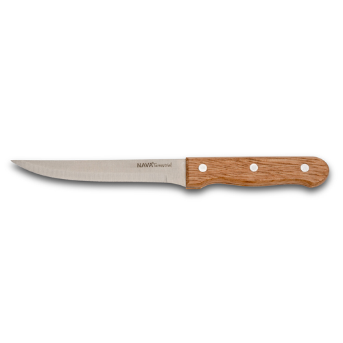 stainless-steel-utility-knife-terrestrial-with-wooden-handle-23cm