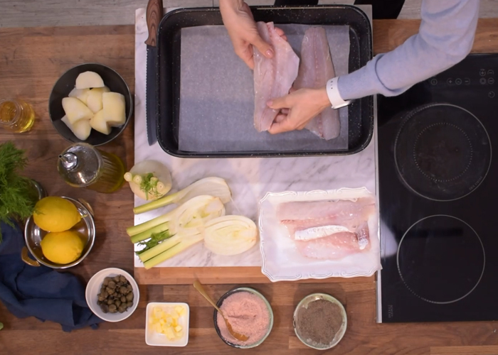 Φιλέτα Λαβράκι στον Φούρνο από την Αθηνά Λοϊζίδου