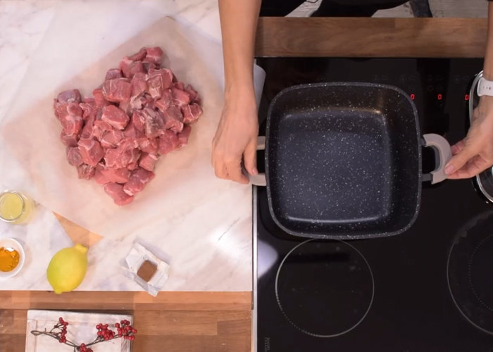 Βοδινό με αρωματικά και ρύζι από την Αθηνά Λοϊζίδου